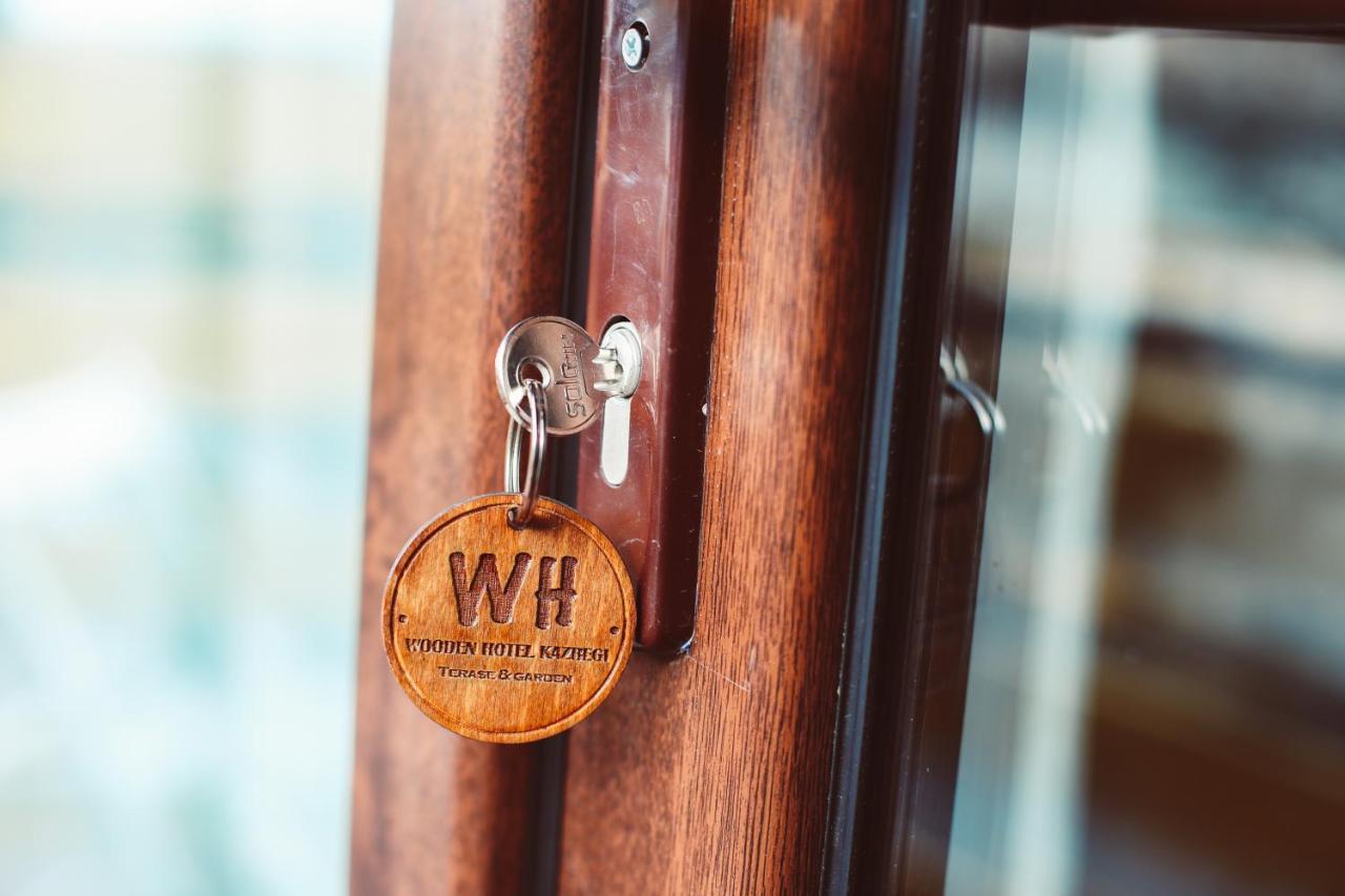 Wooden Hotel Kazbegi Eksteriør bilde